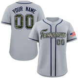 Custom Baseball Jersey Personalized Camo Font Print Team Name Numbers Shirts Sports Uniform