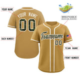 Custom Baseball Jersey Personalized Camo Font Print Team Name Numbers Shirts Training T shirts