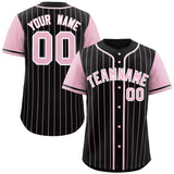 Custom Stripe Fashion Raglan Sleeves Baseball Jersey Design Name Number Logo Sport Jersey