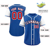 Custom Stripe Fashion Raglan Sleeves Baseball Jersey Design Name Number Logo Sport Jersey