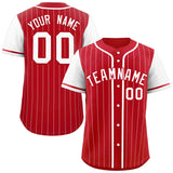 Custom Stripe Fashion Raglan Sleeves Baseball Jersey Design Name Number Logo Athletic Jersey