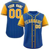 Custom Stripe Fashion Raglan Sleeves Baseball Jersey Design Name Number Logo Practice Jersey