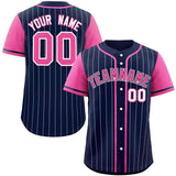 Custom Stripe Fashion Raglan Sleeves Baseball Jersey Design Name Number Logo Practice Jersey