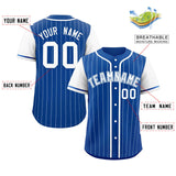 Custom Stripe Fashion Raglan Sleeves Baseball Jersey Design Name Number Logo Hip Hop Jersey