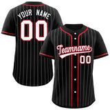 Custom Stripe Fashion Raglan Sleeves Baseball Jersey Design Name Number Logo Sport Shirt