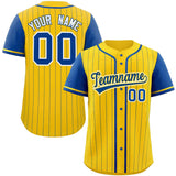 Custom Stripe Fashion Raglan Sleeves Baseball Jersey Design Name Number Logo Practice Shirt