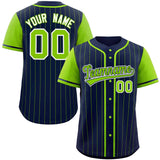 Custom Stripe Fashion Raglan Sleeves Baseball Jersey Design Name Number Logo Mesh Shirt