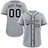 Custom Stripe Fashion Raglan Sleeves Baseball Jersey Design Name Number Logo Hip Hop Shirt