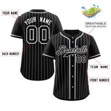 Custom Stripe Casual Raglan Sleeves Baseball Jersey Design Name Number Logo Sport Baseball Shirt