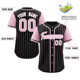Custom Raglan Sleeves Stripe Casual Baseball Jersey Design Name Number Logo Sport Baseball Shirt