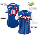 Custom Raglan Sleeves Stripe Casual Baseball Jersey Design Name Number Logo Sport Baseball Shirt