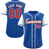 Custom Raglan Sleeves Stripe Casual Baseball Jersey Design Name Number Logo Sport Baseball Shirt