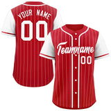 Custom Raglan Sleeves Stripe Casual Baseball Jersey Design Name Number Logo Athletic Baseball Shirt