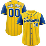 Custom Raglan Sleeves Stripe Casual Baseball Jersey Design Name Number Logo Practice Baseball Shirt
