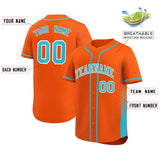 Custom Clssic Style Baseball Jersey Gardient Side Printed Name Number Sport Hip Hop Jersey Jersey