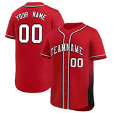 Custom Clssic Style Baseball Jersey Gardient Side Printed Name Number Outfits Uniform