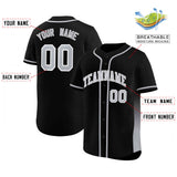 Custom Clssic Style Baseball Jersey Gardient Side Printed Name Number Personalized Baseball T-shirt