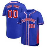 Custom Clssic Style Baseball Jersey Gardient Side Printed Name Number Soft Sport Breathalbe Shirt