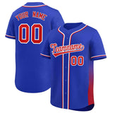 Custom Clssic Style Baseball Jersey Gardient Side Printed Name Number Sport Jersey