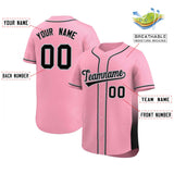 Custom Clssic Style Baseball Jersey Gardient Side Printed Name Number Personalized Sportwear