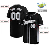 Custom Clssic Style Baseball Jersey Gardient Side Printed Name Number Personalized Sportwear