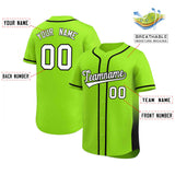 Custom Clssic Style Baseball Jersey Gardient Side Printed Name Number Personalized Sportwear