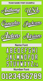 Custom Clssic Style Baseball Jersey Gardient Side Printed Name Number Personalized Sportwear