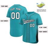 Custom Clssic Style Baseball Jersey Gardient Side Printed Name Number Personalized Sportwear