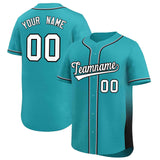 Custom Clssic Style Baseball Jersey Gardient Side Printed Name Number Personalized Sportwear