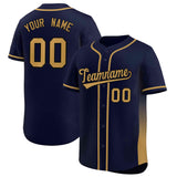 Custom Clssic Style Baseball Jersey Gardient Side Printed Name Number Personalized Sportwear