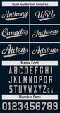 Custom Clssic Style Baseball Jersey Gardient Side Printed Name Number Personalized Sportwear