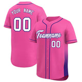 Custom Clssic Style Baseball Jersey Gardient Side Printed Name Number Team Game Baseball Jersey