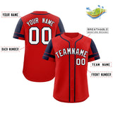 Custom Baseball Jersey Personalized Name Number Raglan Sleeves Lightweight Baseball Shirts For Men Women Youth