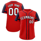 Custom Baseball Jersey Personalized Name Number Raglan Sleeves Lightweight Baseball Shirts For Men Women Youth