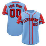 Custom Baseball Jersey Personalized Name Number Raglan Sleeves Lightweight Baseball Shirts For Men Women Youth