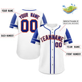 Custom Baseball Jersey Personalized Name Number Raglan Sleeves Lightweight Baseball Tops For Men Women Youth