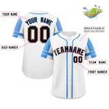 Custom Baseball Jersey Personalized Name Number Raglan Sleeves Lightweight Baseball Tops For Men Women Youth
