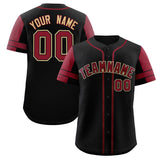 Custom Baseball Jersey Personalized Name Number Raglan Sleeves Lightweight Hip Pop Shirt For Men Women Youth