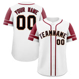 Custom Baseball Jersey Personalized Name Number Raglan Sleeves Lightweight Athletic Shirt For Men Women Youth