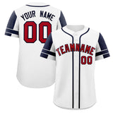 Custom Baseball Jersey Personalized Name Number Raglan Sleeves Lightweight Athletic Shirt For Men Women Youth