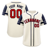 Custom Baseball Jersey Personalized Name Number Raglan Sleeves Lightweight Athletic Shirt For Men Women Youth