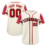 Custom Baseball Jersey Personalized Name Number Raglan Sleeves Lightweight Baseball Streetstyle Shirt For Men Women Youth