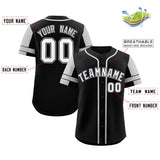 Custom Baseball Jersey Personalized Name Number Raglan Sleeves Lightweight Baseball Streetstyle Shirt For Men Women Youth