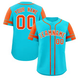 Custom Baseball Jersey Personalized Name Number Raglan Sleeves Lightweight Baseball Fashion Shirt For Men Women Youth