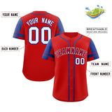 Custom Baseball Jersey Personalized Name Number Raglan Sleeves Lightweight Baseball Fashion Shirt For Men Women Youth