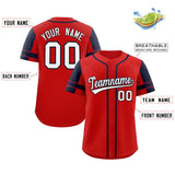 Custom Baseball Jersey Personalized Name Number Raglan Sleeves Baseball Shirt For Men Women Youth