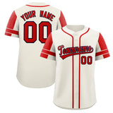 Custom Baseball Jersey Personalized Name Number Raglan Sleeves Baseball Shirt For Men Women Youth