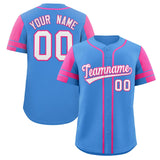 Custom Baseball Jersey Personalized Name Number Raglan Sleeves Baseball Uniform For Men Women Youth