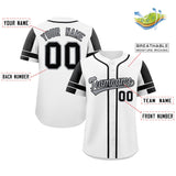 Custom Baseball Jersey Personalized Name Number Raglan Sleeves Baseball Tops For Men Women Youth