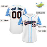 Custom Baseball Jersey Personalized Name Number Raglan Sleeves Baseball Tops For Men Women Youth